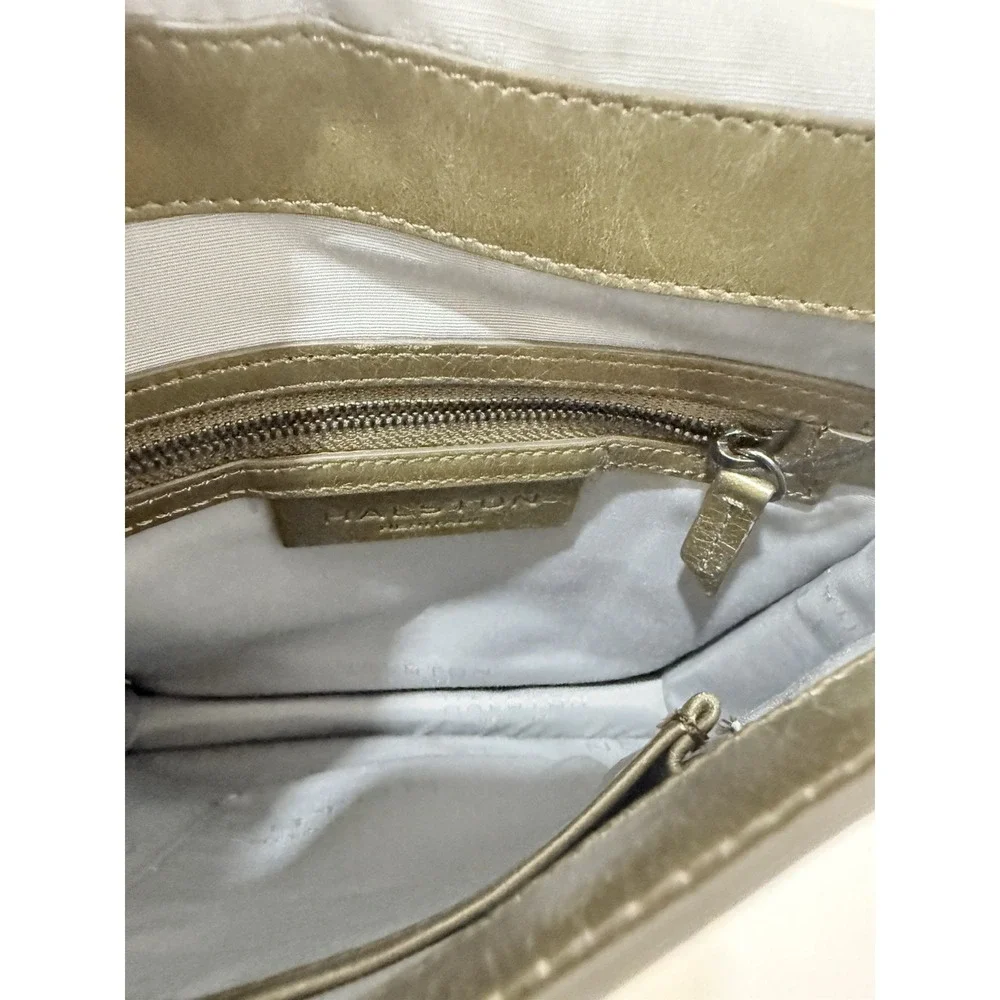 NWT HALSTON HERITAGE Olive Suede Messenger Bag
